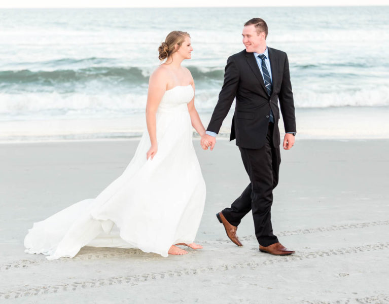 Zach + Kim | Fort Fisher Wedding | Photography