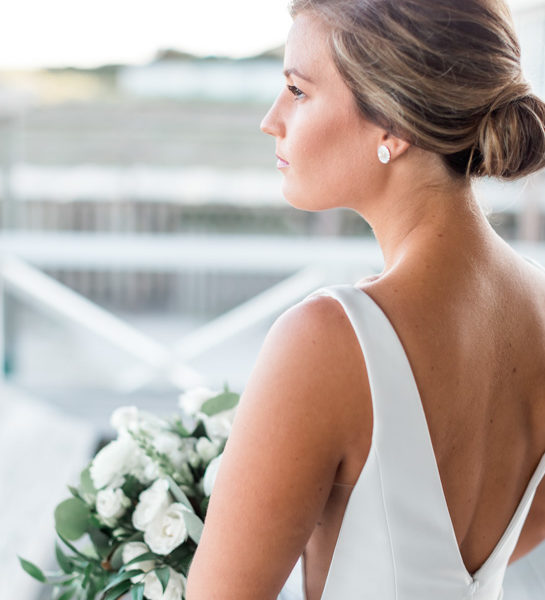 Meg Bridal Session | Carolina Yacht Club